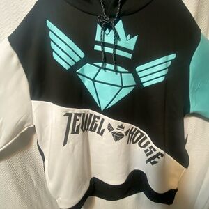 Jewel House Brand Clothing - Hoodie  - Sizes Vary - blue, white, black